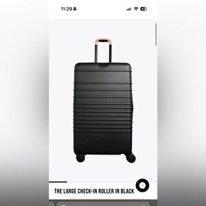 BEIS Black Rolling Luggage